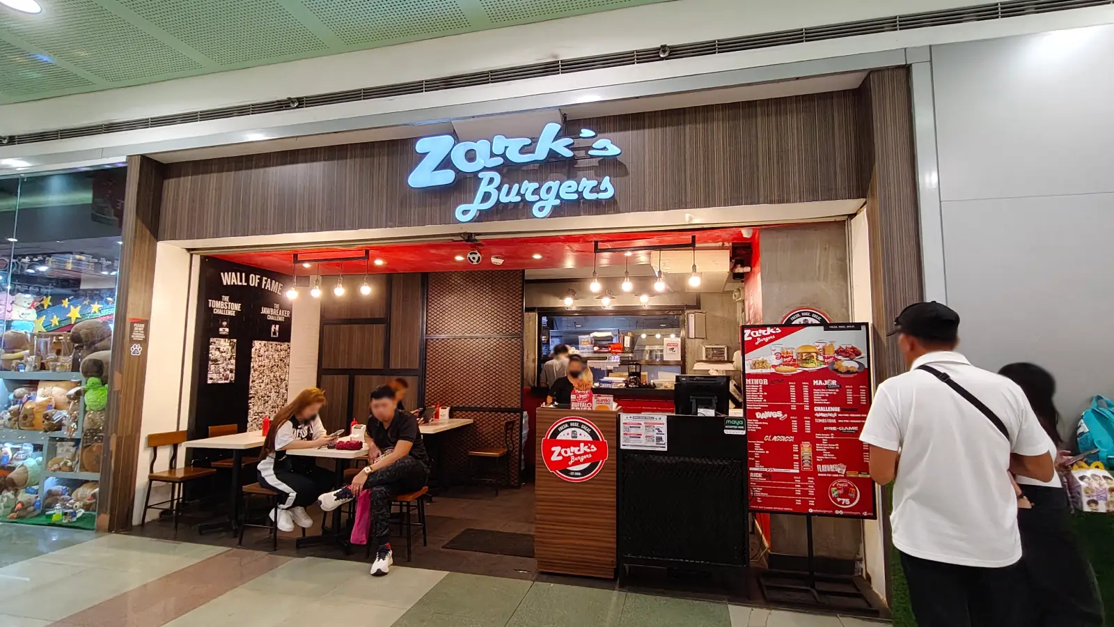 ZARK'S BURGERS in SM City North EDSA